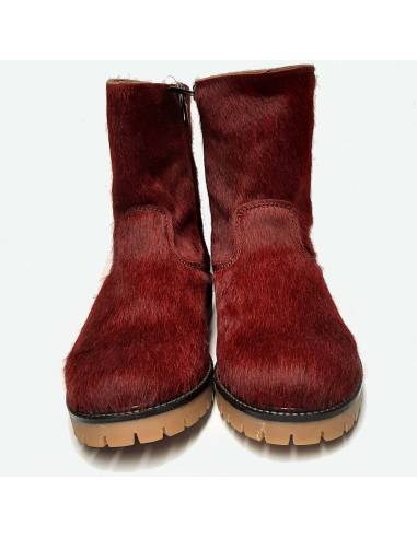 Warm women's boots in leather and real sheepskin Olang Lima 1