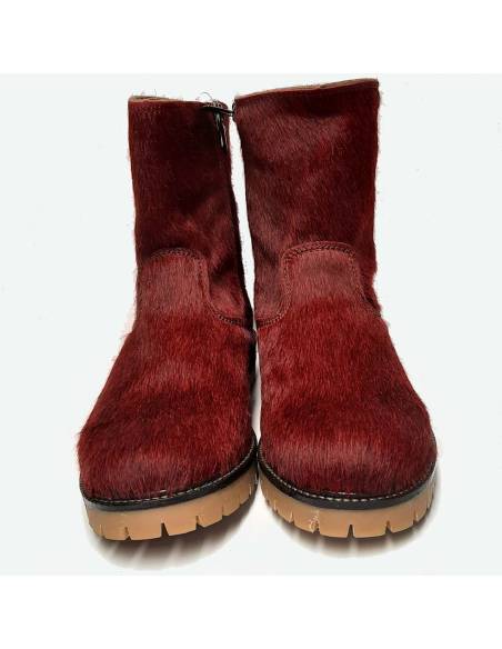 Warm women's boots in leather and real sheepskin Olang Lima 1