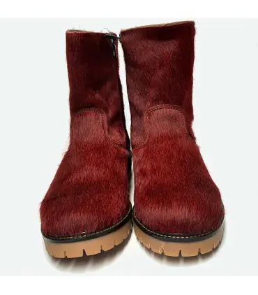 Warm women's boots in leather and real sheepskin Olang Lima 1