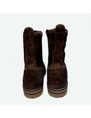 Warm women's boots in leather and real sheepskin Olang Lima 1