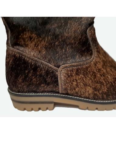 Boots femme en peau de vache véritable Olang Peru