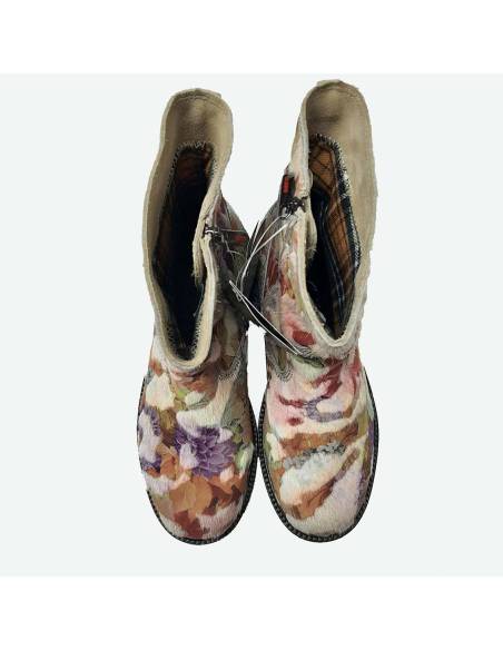 Warm women's boots in leather and real sheepskin Olang Lima 1