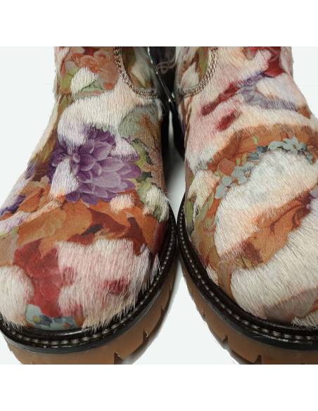 Warm women's boots in leather and real sheepskin Olang Lima 1