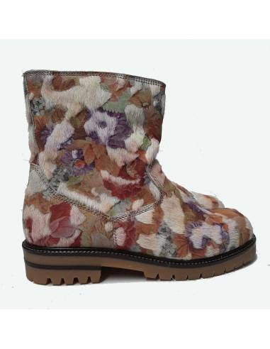 Warm women's boots in leather and real sheepskin Olang Lima 1
