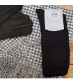Chaussettes ville homme laine mérinos 90% fines rouges, noires et écrues
