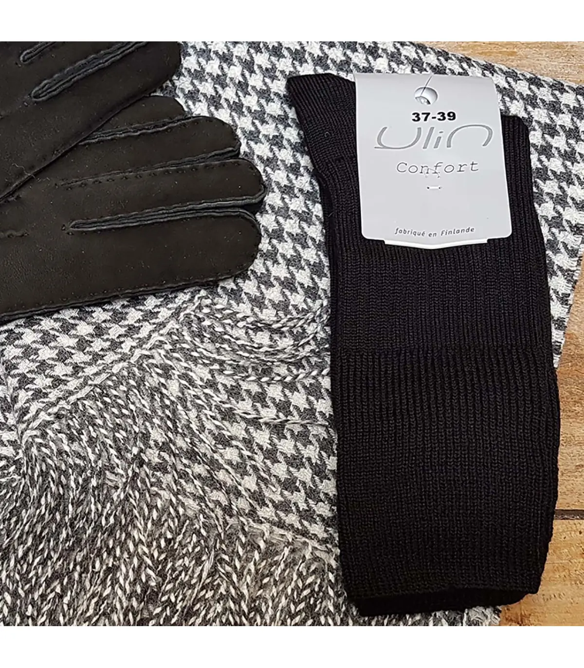 Calcetines de lana de Merino para hombre y mujer, medias térmicas