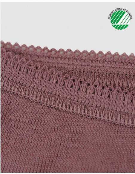 Culotte femme midi pure laine mérinos RAISIN