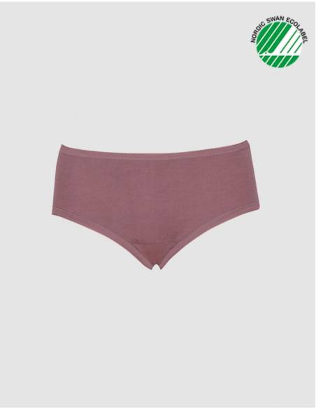 Culotte femme midi pure laine mérinos RAISIN