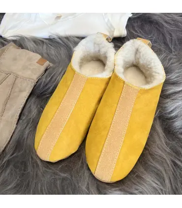 Nordic slippers in guenuine lambskin Harry