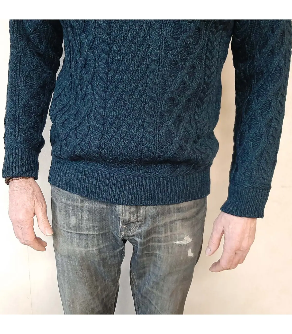 Jersey lana merino lavable - Hombre