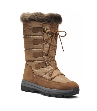 Damen Leder und wasserdichte Textil Schneeschuhe Olang FENICE