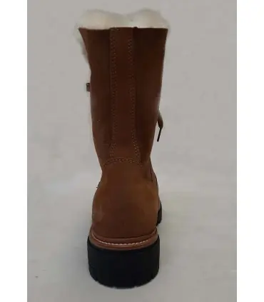 Bottes femme chaudes en peau de mouton hydrofuge