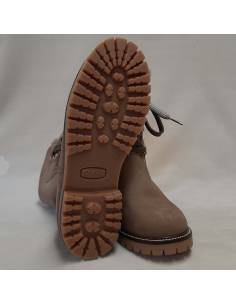Women's snow boot hydro repellent natural York leather upper Olang 2