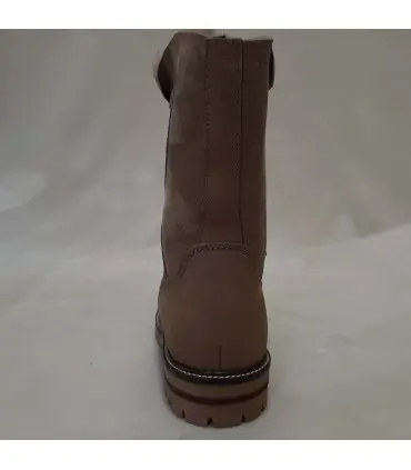 Women's snow boot hydro repellent natural York leather upper Olang
