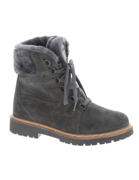Women's snow boot hydro repellent natural York leather upper Olang Meribel