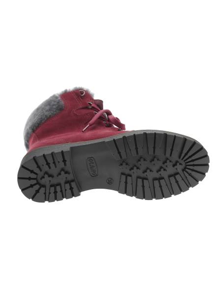 Women's snow boot hydro repellent natural York leather upper Olang Meribel