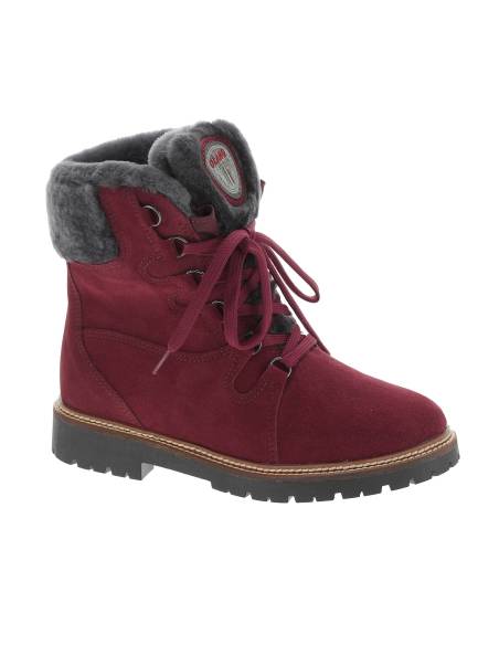 Women's snow boot hydro repellent natural York leather upper Olang Meribel