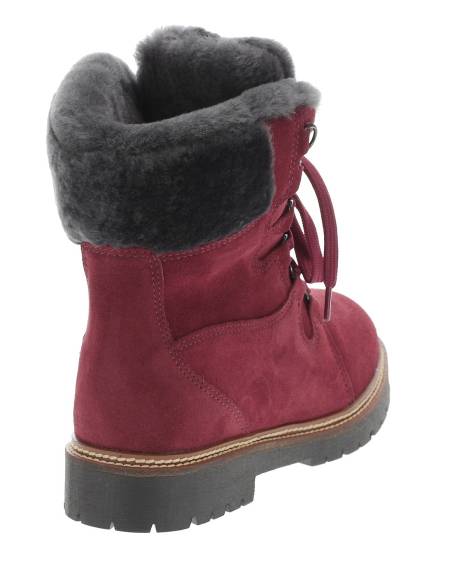 Women's snow boot hydro repellent natural York leather upper Olang Meribel