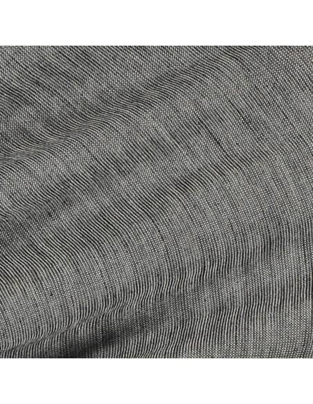 Tank top black woman wool and silk