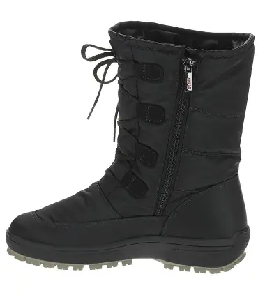 Women's snow boot  with Stainless steel studs OC System Olang