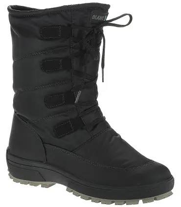 Women's snow boot  with Stainless steel studs OC System Olang