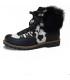 Botas de nieve après-ski para mujer en piel de vacuno Astracán.