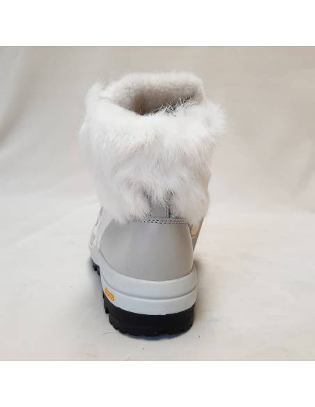 Botas de nieve après-ski para mujer en piel de vacuno Astracán.
