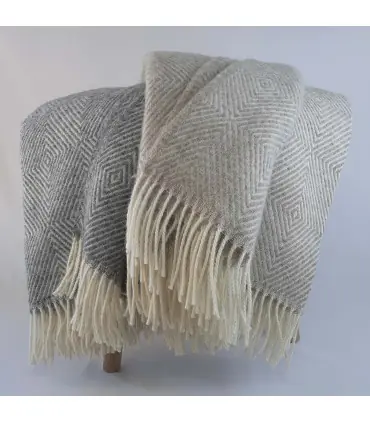mantas de pura lana virgen 140 x 240 cm