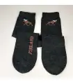 Chaussettes chaudes et fines en laine mérinos motif renne nordique