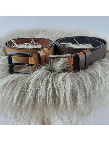 Ceintures en cuir de vache véritable ashford et antonio