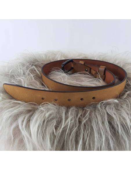 Ceinture en cuir de vache véritable ashford