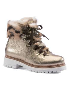 Sheepskin and rabbit boots - Olang CORONA 2