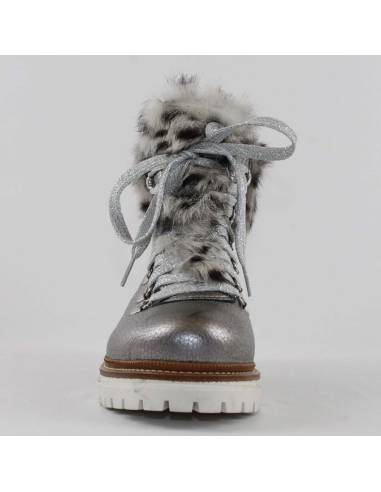 Damen-Stiefeletten aus Schafsfell und Kaninchen - Olang CORONA