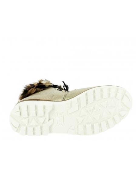 Damen-Stiefeletten aus Schafsfell und Kaninchen - Olang CORONA