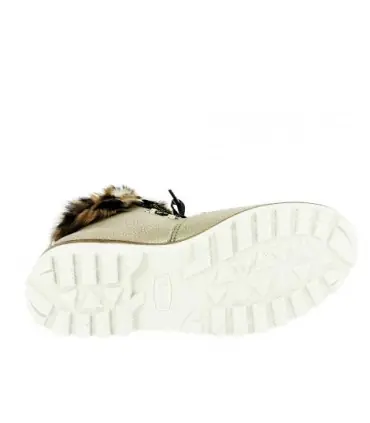 Damen-Stiefeletten aus Schafsfell und Kaninchen - Olang CORONA