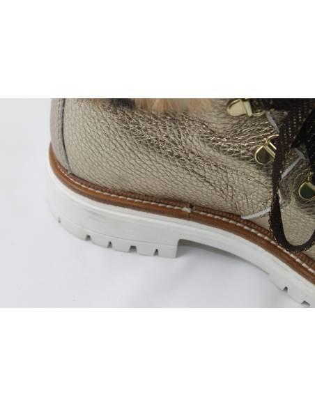 Damen-Stiefeletten aus Schafsfell und Kaninchen - Olang CORONA