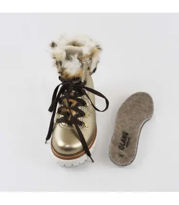 Damen-Stiefeletten aus Schafsfell und Kaninchen - Olang CORONA