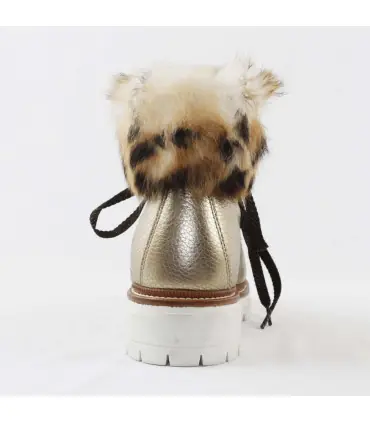Damen-Stiefeletten aus Schafsfell und Kaninchen - Olang CORONA