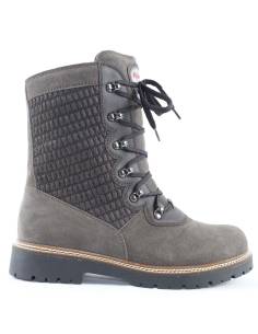 Bottines chaudes pour femme daim et fourrées  LAINE DE mouton - Olang ISABEL 2