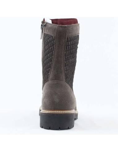 Bottines chaudes pour femme daim et fourrées en mouton - Olang ISABEL