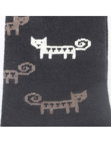 Chaussettes créateurs laine mérinos fantaisie