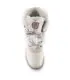 Women's warm cowhide and rabbit fur boots