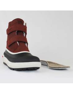 Damen-Stiefeletten aus wasserabweisendem Leder und OC-Spikes - Olang Louise
