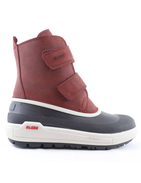 Damen-Stiefeletten aus wasserabweisendem Leder und OC-Spikes - Olang Louise