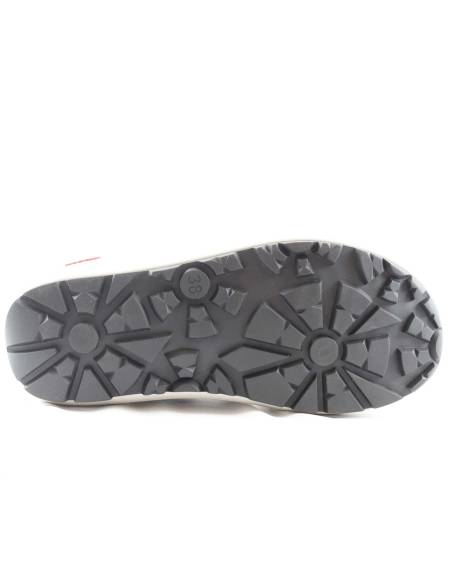 Damen-Stiefeletten aus wasserabweisendem Leder und OC-Spikes - Olang Louise