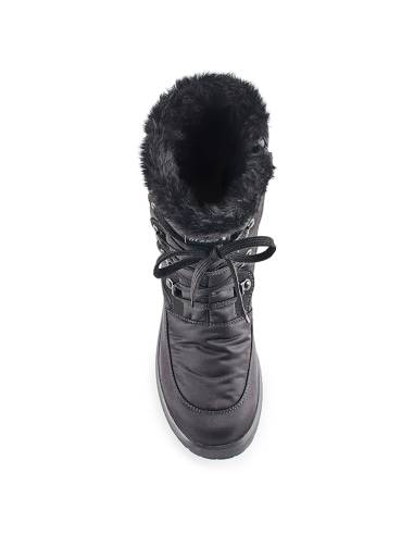Bottes chaudes de neige après-ski femme Olang Carmen  noir uni