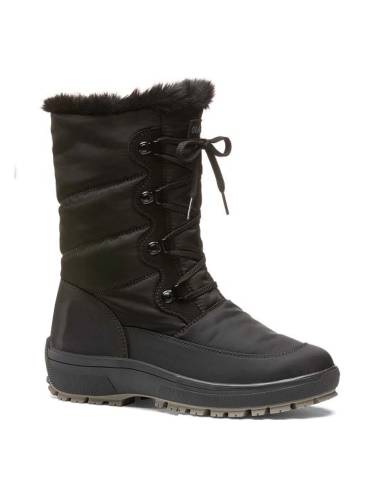 Bottes chaudes de neige après-ski femme Olang Carmen noir uni