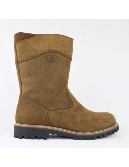 Winterstiefel für Männer aus Fettleder