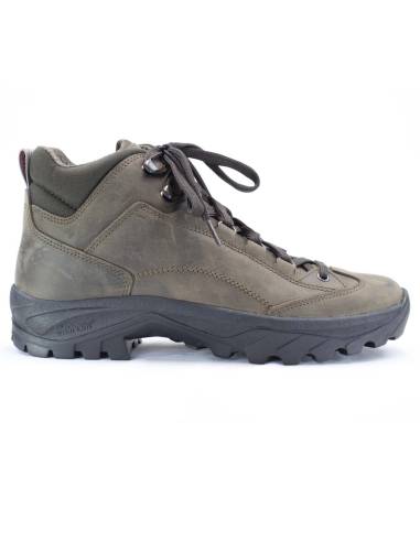 Warme Winterschuhe für Männer aus Hydro-York-Leder in dunkelbraun.