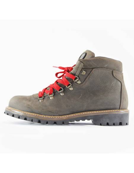 Bottes chaudes d'hiver pour hommes en cuir huilé marron et intérieur en thinsulate  